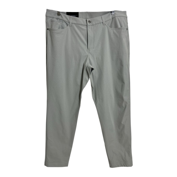 Lululemon ABC Slim Fit Pants Warpstreme Silver Drop Size 38